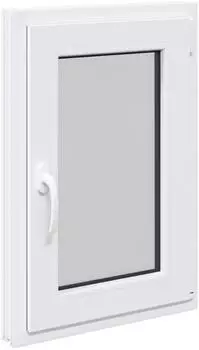 vidaXL RISOR Kellerfenster 50x75cm PVC weiß (42047228)