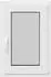vidaXL RISOR Kellerfenster 50x75cm PVC weiß (42047228)