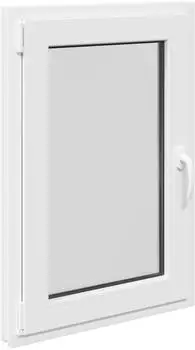 vidaXL RISOR Kellerfenster PVC/Glas weiß 60x100cm (42047195)