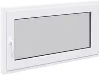vidaXL Kellerfenster Innenseite Farbe Wei&szlig; RISOR 110 x 60 cm