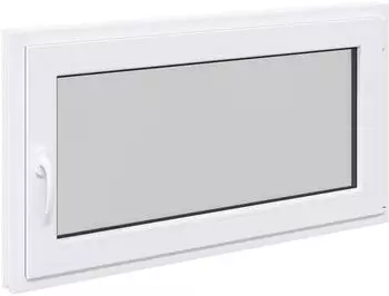 vidaXL RISOR Kellerfenster Kipp- und Drehfenster 110x60cm PVC weiß (42047257)