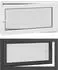 vidaXL RISOR Kellerfenster Kipp- und Drehfenster 110x60cm anthrazit (42047339)