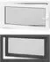 vidaXL RISOR Kellerfenster Kipp-/Drehfenster PVC 110x70cm anthrazit (42047301)