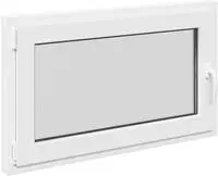 vidaXL Kellerfenster Innenseite Farbe Wei&szlig; RISOR 100 x 70 cm