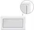 vidaXL Kellerfenster RISOR 110x55cm, PVC und Glas