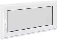 vidaXL Kellerfenster Innenseite Farbe Wei&szlig; RISOR 120 x 60 cm