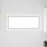 vidaXL RISOR Kellerfenster weiß, PVC und Glas, 120x60cm (42047219)