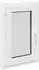 vidaXL Kellerfenster RISOR 50x70cm, weiß, PVC (42047871)