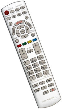 Dakana Ersatz Fernbedienung für Panasonic N2QAYB001010 Fernseher N2QAYB000842