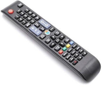 vhbw Fernbedienung kompatibel mit Samsung UE32EH5450, UE32ES5500, UE32ES5505, UE32ES5700, UE32ES5800, UE37ES5500 Fernseher, TV