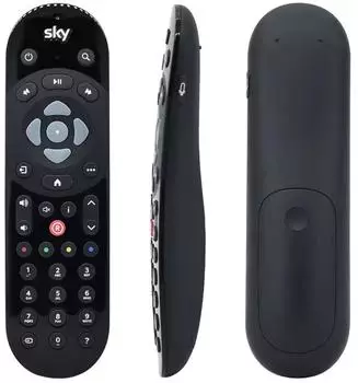 azurano Universalfernbedienung f&uuml;r Sky TV Box, Sky Q, Mini Box 1TB/2TB, mit Sprachfunktion