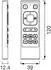 Osram SMART+ WiFi Fernbedienung USB-C, schwarz, wiederaufladbar (4099854419089)