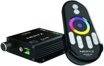 Hertz HM RGB 1 BK RGB RF-Controller mit Fernbedienung (HM RGB 1 BK)