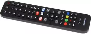 Meliconi TLC EVO.5 Ersatz-Fernbedienung für TCL/Thomson TV, IR, schwarz (808045)