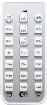 DOTLUX MISTRALsensor Fernbedienung LED-Feuchtraumleuchte IP66 1540mm 39W 4000K (5139)