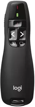 Logitech R400 Funk-Presenter RF, schwarz (910-001354)