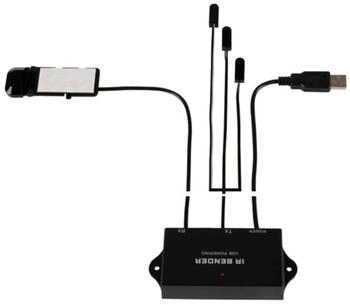 Velleman IR-Verteiler für IR Ferbedienungen 1x Empfänger 3x Sender Vellem