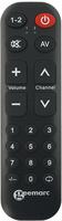 Geemarc TV-10_BLK, Geemarc TV10 19 TV-Fernbedienung - programmierbare Tasten