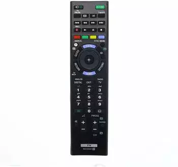 azurano Fernbedienung kompatibel mit SONY RM-ED047, 1-487-702-11, RM-ED052 für 149199411, 26EX553, FX0049611, KD65X8500B, KD-65X8500B, KD65X9500B, KD-65X9500B, KDL, KDL19BX200, KDL-19BX200, KDL22BX200, KDL-22BX200, KDL22BX20D, KDL-22BX20D, KDL22EX)