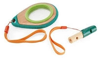 Hape E5570, Hape 2-tlg. Naturdetektiv-Set, Trillerpfeife und Lupe