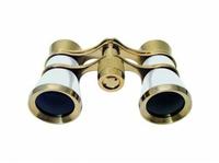 BRAUN Opera - Fernglas 3 x 25 - Dachkant - Gold, Pearly (20113)