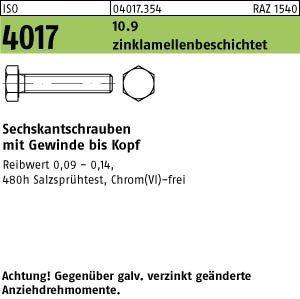 ISO 4017 10.9 M 10 x 90 flZn/nc/TL/x/480h/C flZn S