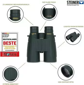 Steiner-Optik Observer 8x56 – Robust und Wetterfest für den Außeneinsatz