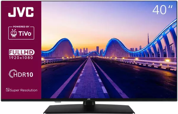 JVC Fernseher 40 Zoll Smart TV powered by TiVo (Full HD, HDR, Triple ...