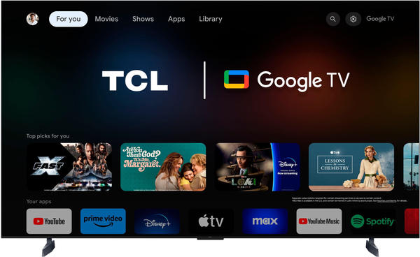Display & Features TCL 85Q10BX1