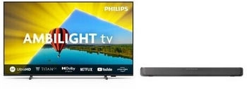 Philips 65PUS8079 (65 Zoll) + TAB5109/10 2.0 Soundbar