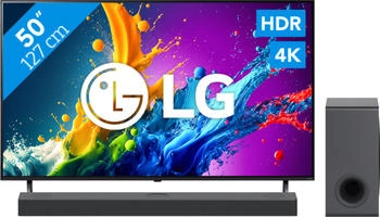 LG 50QNED80T6A (50 Zoll) + DS80QY Soundbar