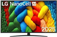 LG 55NANO81A6A sw NanoCell LED-TV UHD,Multituner,Smart,PVR,a7,HDR