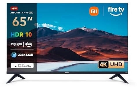 Xiaomi F, 65 Zoll (165 cm), 4K UHD, Smart TV, Fire TV, Triple Tuner DVB ...