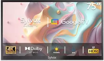 SYLVOX Outdoor TV Deck Pro 2.0 (75 Zoll)