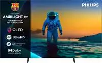 Philips OLED-Fernseher "77OLED810/12" 194 cm/77 Smart-TV Ambilight, P5 AI Picture