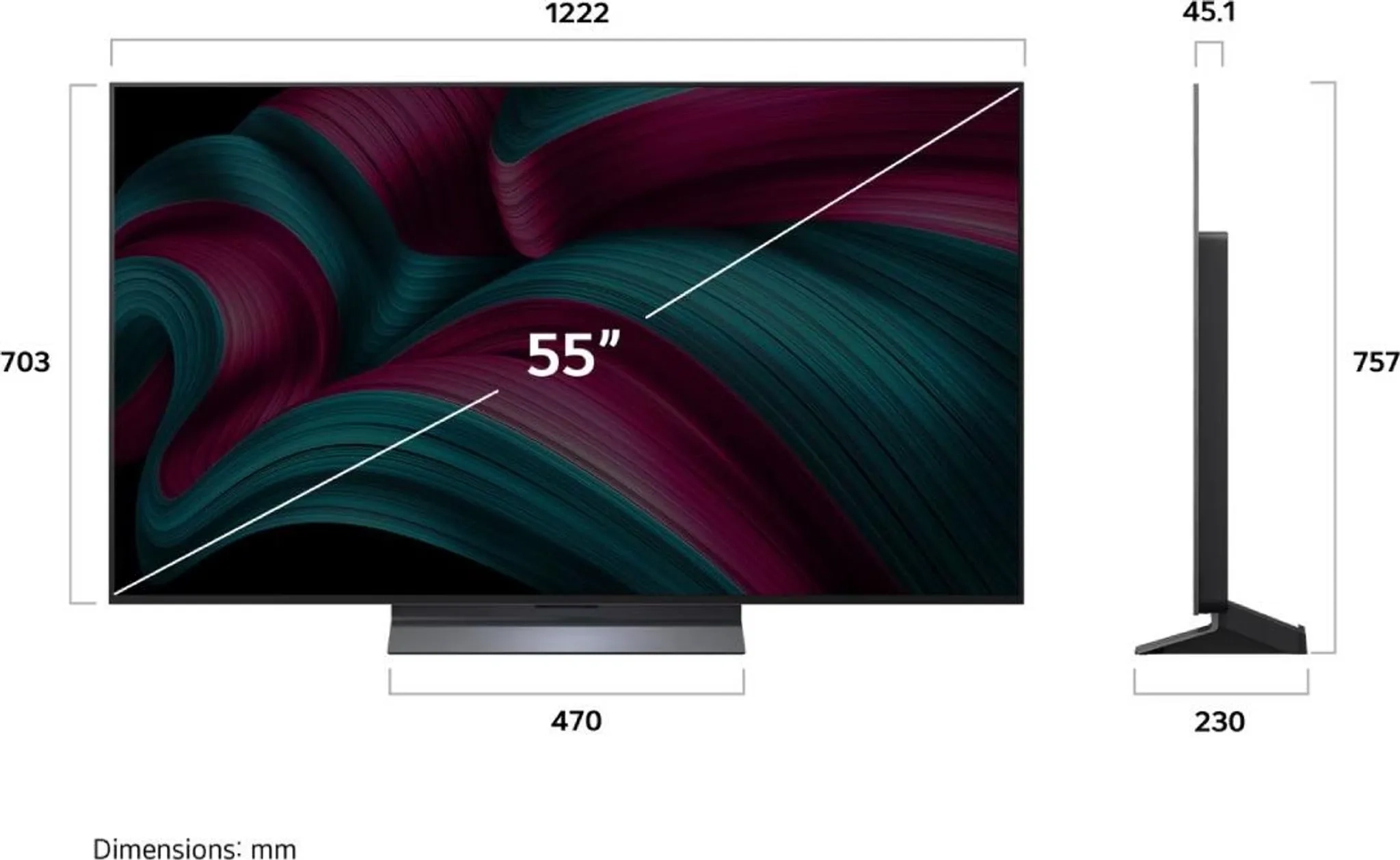 LG OLED55C56LB