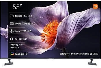 XIAOMI TV S Pro Mini LED 55, Smart TV, 4K QLED 144Hz Google TV