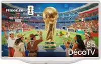 Hisense LED-Fernseher "32S5Q" 80 cm/32 &Prime; Full HD Smart-TV 2K FHD Deco TV