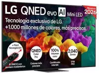LG 75QNED86B6B TV 75 Zoll (175 cm), 4K QNED EVO MiniLED, Smart TV, WebOS 26,