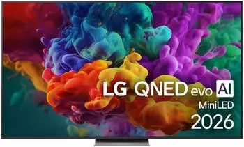 LG 75QNED86B6B – WebOS 26 ermöglicht schnellen Zugriff auf Streaming-Dienste