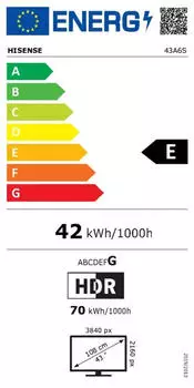 Hisense 43A6S – MEMC und KI-Upscaling verbessern Bewegungsdarstellung