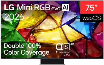 LG 75MRGB87B9B (75 Zoll) – 144 Hz Bildwiederholrate für flüssige Bewegungsdarstellung