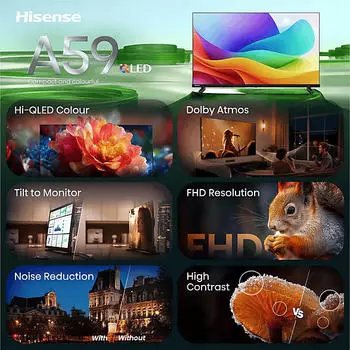 Hisense 32A59S – Empfangswege für jede Wohnsituation