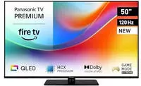 Panasonic TV-50W85BEZC sw QLED-TV UHD,Multituner,Smart,Fire TV