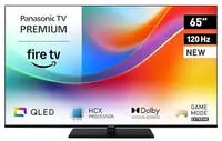 Panasonic TV-65W85BEZC sw QLED-TV UHD,Multituner,Smart,Fire TV