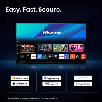 Hisense 75U7DS Pro (75 Zoll) – Mini-LED-Technologie mit umfassender HDR-Unterstützung für lebendige Bilder