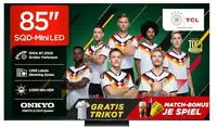 TCL QLED Mini LED-Fernseher "85Q7D ProX2" 215 cm/85 &Prime; SQD-Mini LED, AiPQ Prozessor,