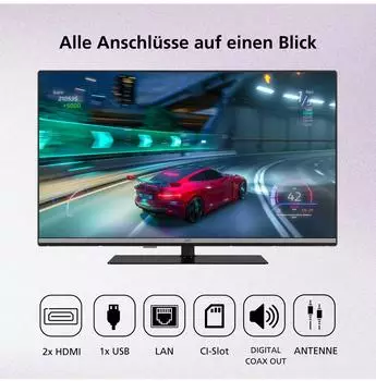 JVC LT-40VQF5655 – QLED-Hintergrundbeleuchtung steigert Farbintensität bei Tageslicht