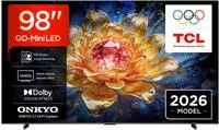 TCL Mini-LED-Fernseher "98T8D" 248 cm/98 &Prime; Smart-TV QD-Mini LED, AiPQ Pro