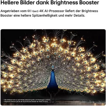 LG OLED65C67LA (65 Zoll) – OLED-Technologie und 144 Hz für Bild und Bewegung